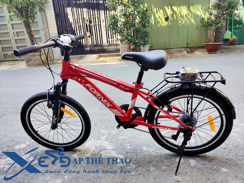 Xe đạp trẻ em Fornix FC27 màu đỏ