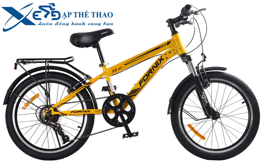 Xe đạp trẻ em Fornix FC27 màu vàng