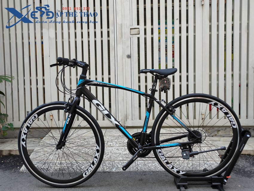 Xe đạp đường phố Galaxy LP300 màu đen xanh dương