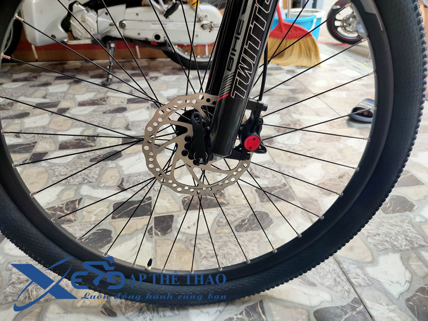 Heo dầu và đĩa xe đạp MTB Twitter TW3700 Pro