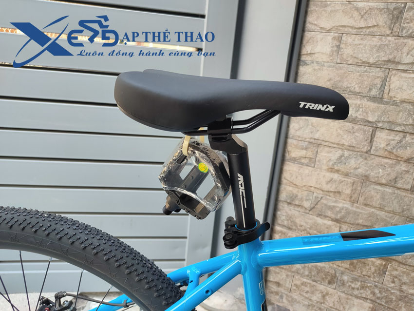 Cốt yên đúc và yên da xe đạp địa hình Trinx M136