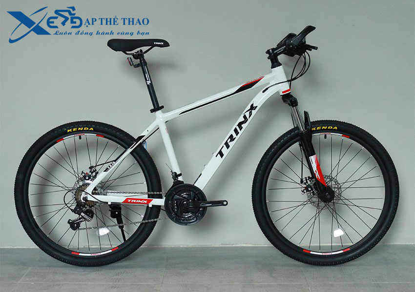 Xe đạp địa hình MTB Trinx TX16 màu trắng đỏ
