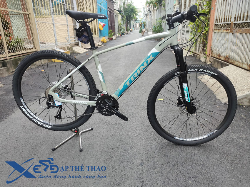 Xe đạp địa hình Trinx X1 One màu xám xanh