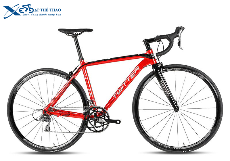 Xe đạp đua Twitter TW736 màu đỏ