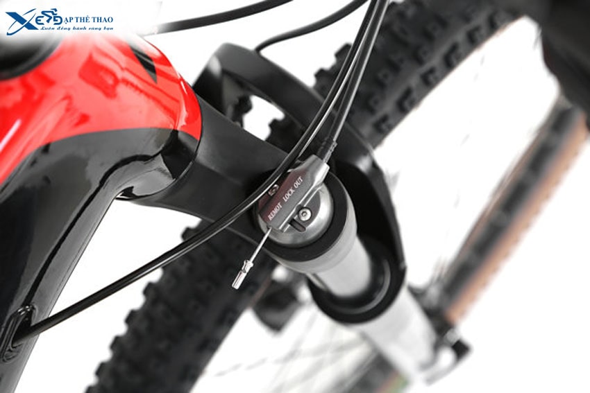 Xe đạp địa hình Nhật Maruishi Fuji Pro có hệ thống treo phuộc trước khí nén mềm mại