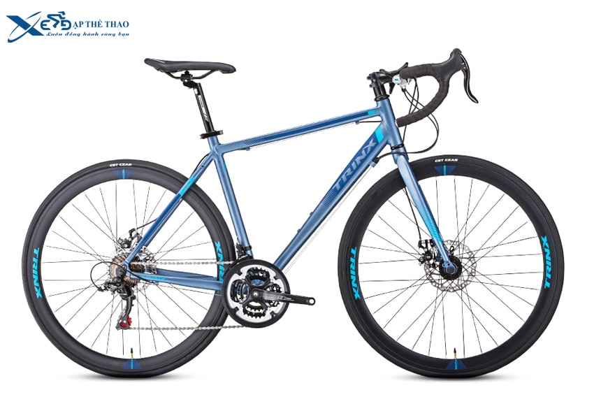 Xe đạp đua Trinx Tempo 1.1 màu xanh