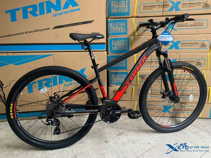 Xe đạp thể thao MTB Trinx TX20 màu đen đỏ