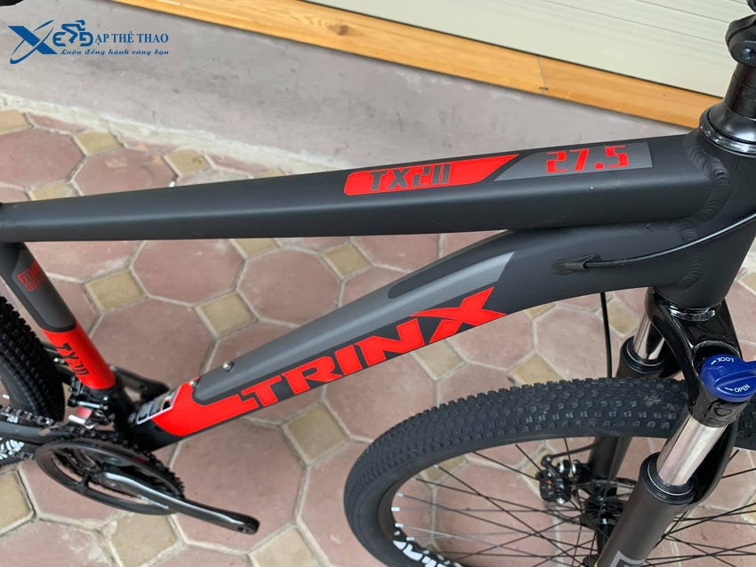 xe đạp thể thao MTB Trinx TX20 có khung nhôm chắc chắn