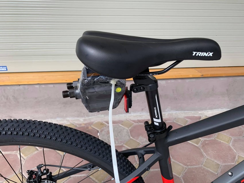 Xe đạp thể thao MTB Trinx TX20 có yên dày và êm