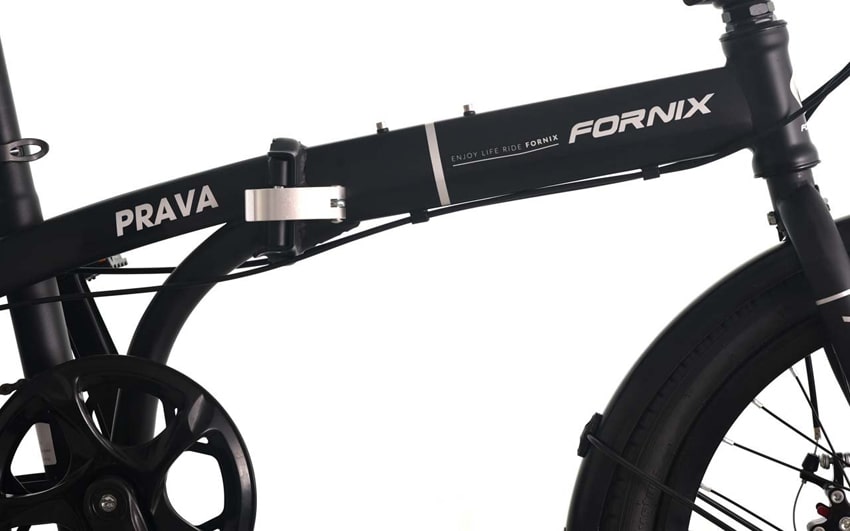 Xe đạp gấp Fornix Prava có khung làm bằng hợp kim thép carbon