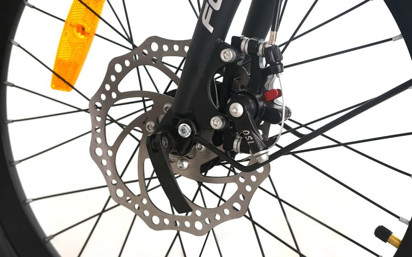 Xe đạp gấp Fornix Prava sử dụng thắng đĩa trên cả 2 bánh xe