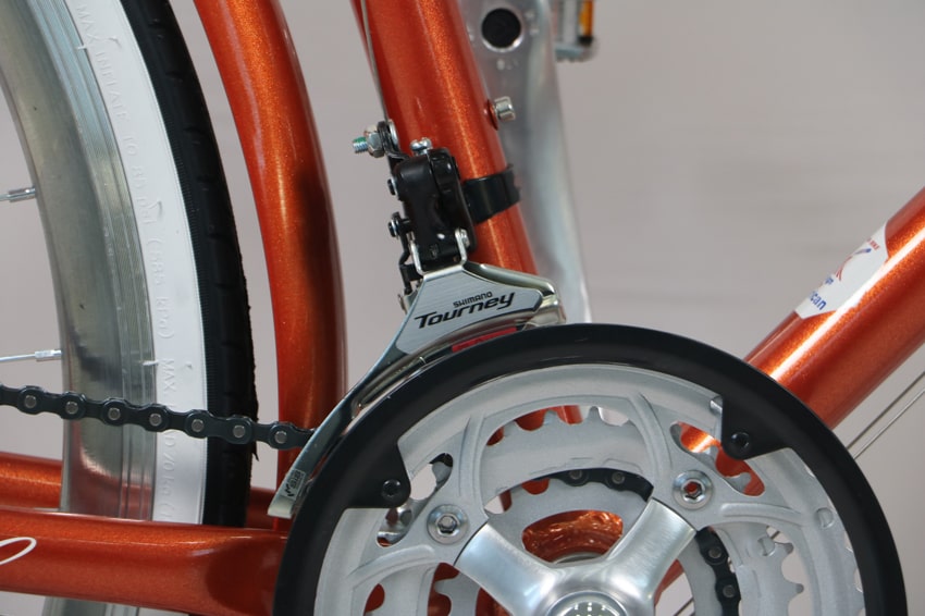 Chuyển đĩa Shimano trên xe đạp đạp thể thao California City 350