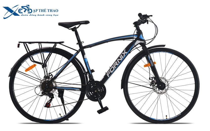 Xe đạp thể thao Fornix FR307 màu đen xanh dương