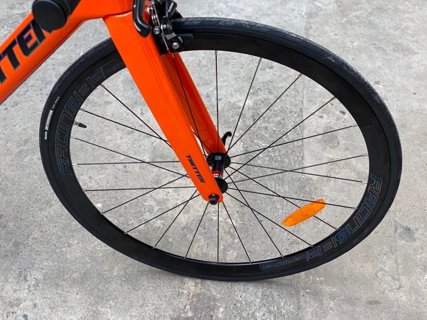 Phuộc đơ Carbon của xe đạp Đức Twitter R10 tay ngang Shimano Tiagra 4700