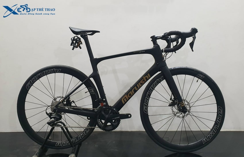 Xe đạp đua Maruishi Air Force màu đen
