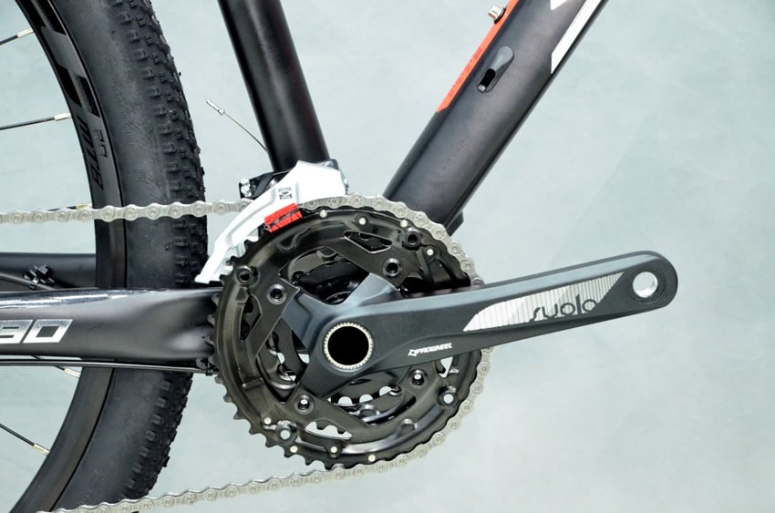 Xe đạp hình Sava Key 380 có trang bị trục giữa cốt rỗng Prowheel