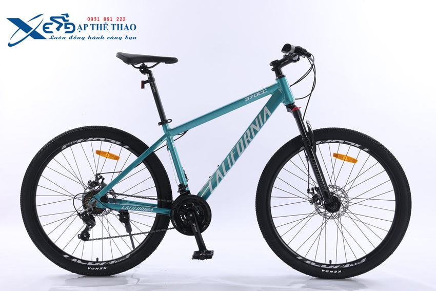 Xe đạp địa hình MTB California 370cc màu xanh