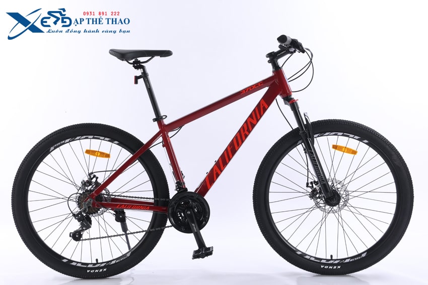 Xe đạp địa hình MTB California 370cc màu đỏ